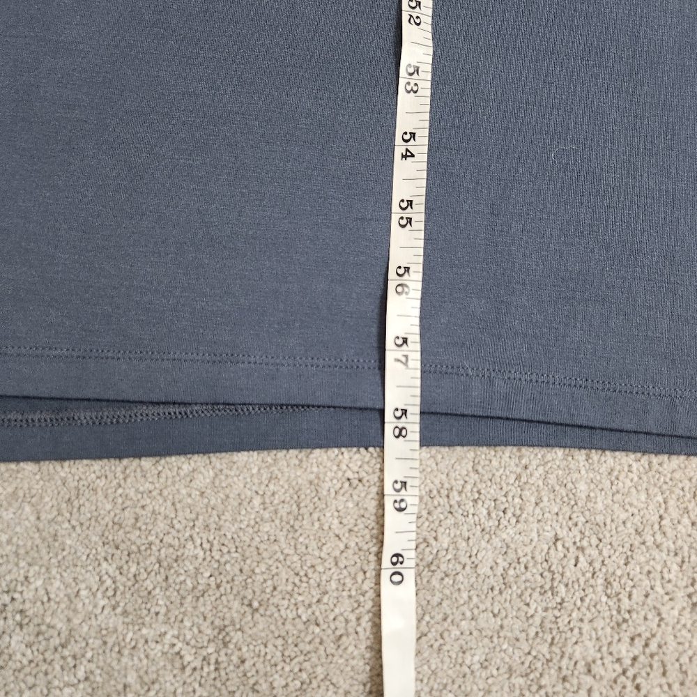 Athleta Santorini Maxi Dress Size 2XL Granite Blue - Picture 10 of 13